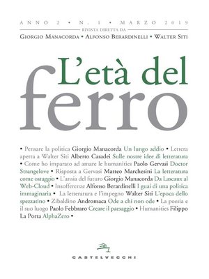 cover image of L'età del ferro 1/2019